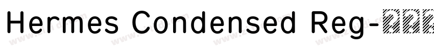 Hermes Condensed Reg字体转换